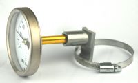 (004A) Pipe Clip Thermometer For Lagged Pipe